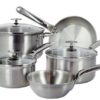 Sauteuse droite inox Alchimy sans couvercle – Image 2